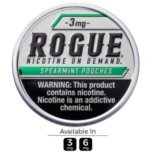 Rogue Spearmint Nicotine Pouches (20 Pouches/Can)