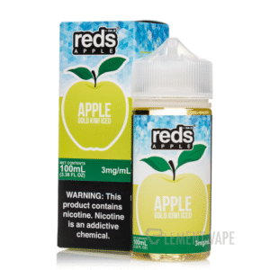ICED Gold Kiwi - Reds Apple E-Juice - 7 Daze - 100mL