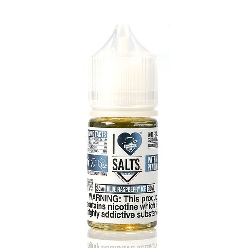 I Love Salts Blue Raspberry Ice E-juice 30ml - Image 2