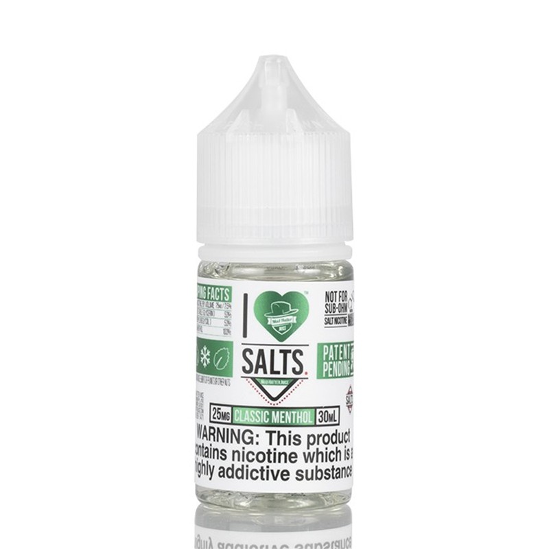 I Love Salts Classic Menthol E-juice 30ml - Image 4
