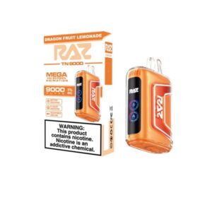 Dragon Fruit Lemonade RAZ TN9000 Disposable Vape Kit