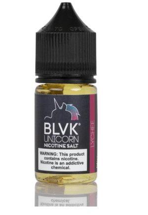 BLVK Unicorn Lychee Nicotine Salt E-juice 30ml BLVK Unicorn Lychee Menthol (Lychee) Nicotine Salt E-juice 30ml