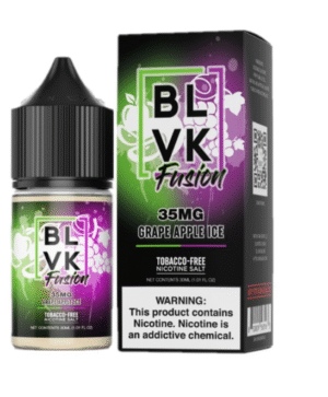 Green Apple Ice BLVK Fusion TFN Salt E-juice 30ml