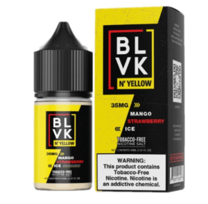 Mango Strawberry Ice BLVK N' Yellow TFN Salt E-juice 30m