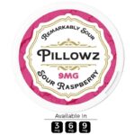 Pillowz TFN Sour Raspberry Nicotine Pouches (20 Pouches/Can)