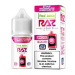 Strawberry Watermelon Bubblegum Ice Pod Juice RAZ Disposable Collab Nic Salt E-juice 30ml