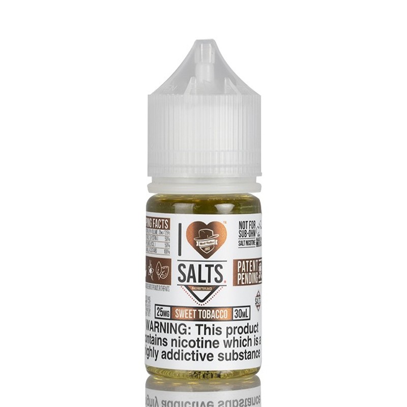 I Love Salts Sweet Tobacco E-juice 30ml - Image 2